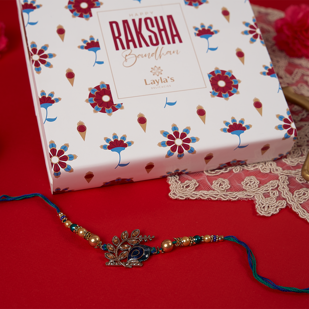 Raksha Bandhan Vegan Gift Box, 22 pc.