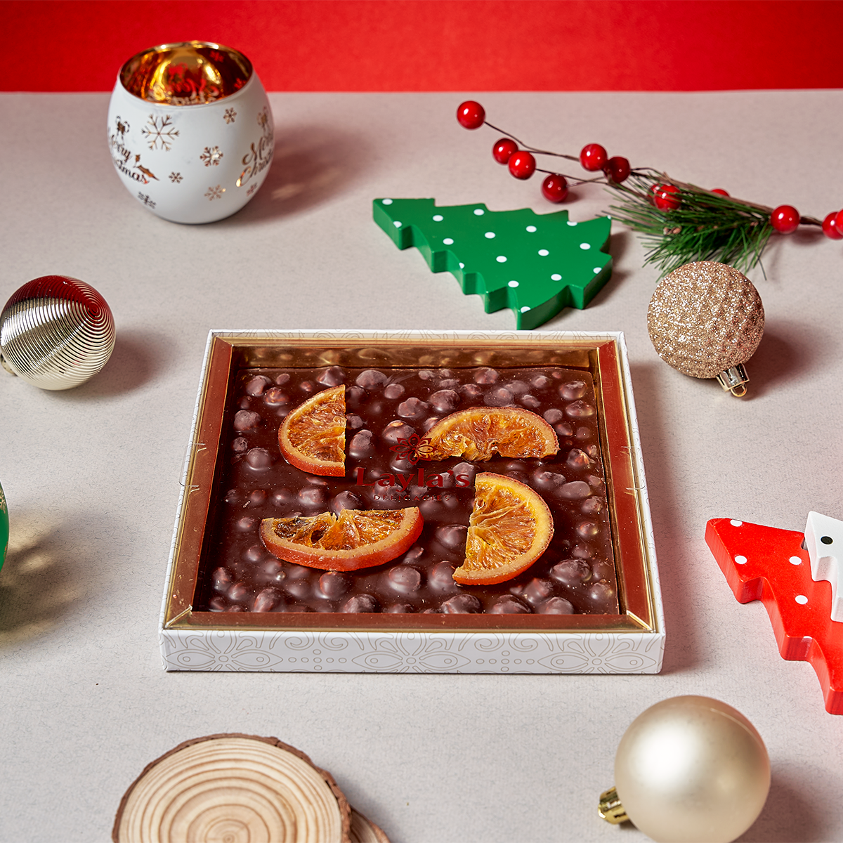 Artisan Hazelnut Orange Dark Chocolate