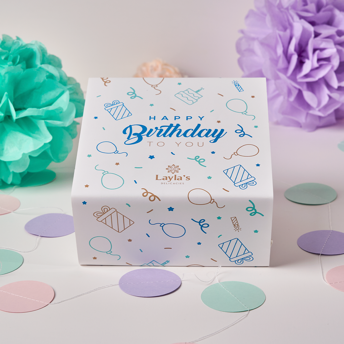 Happy Birthday Gift Box, 23 pc. – Layla's Delicacies