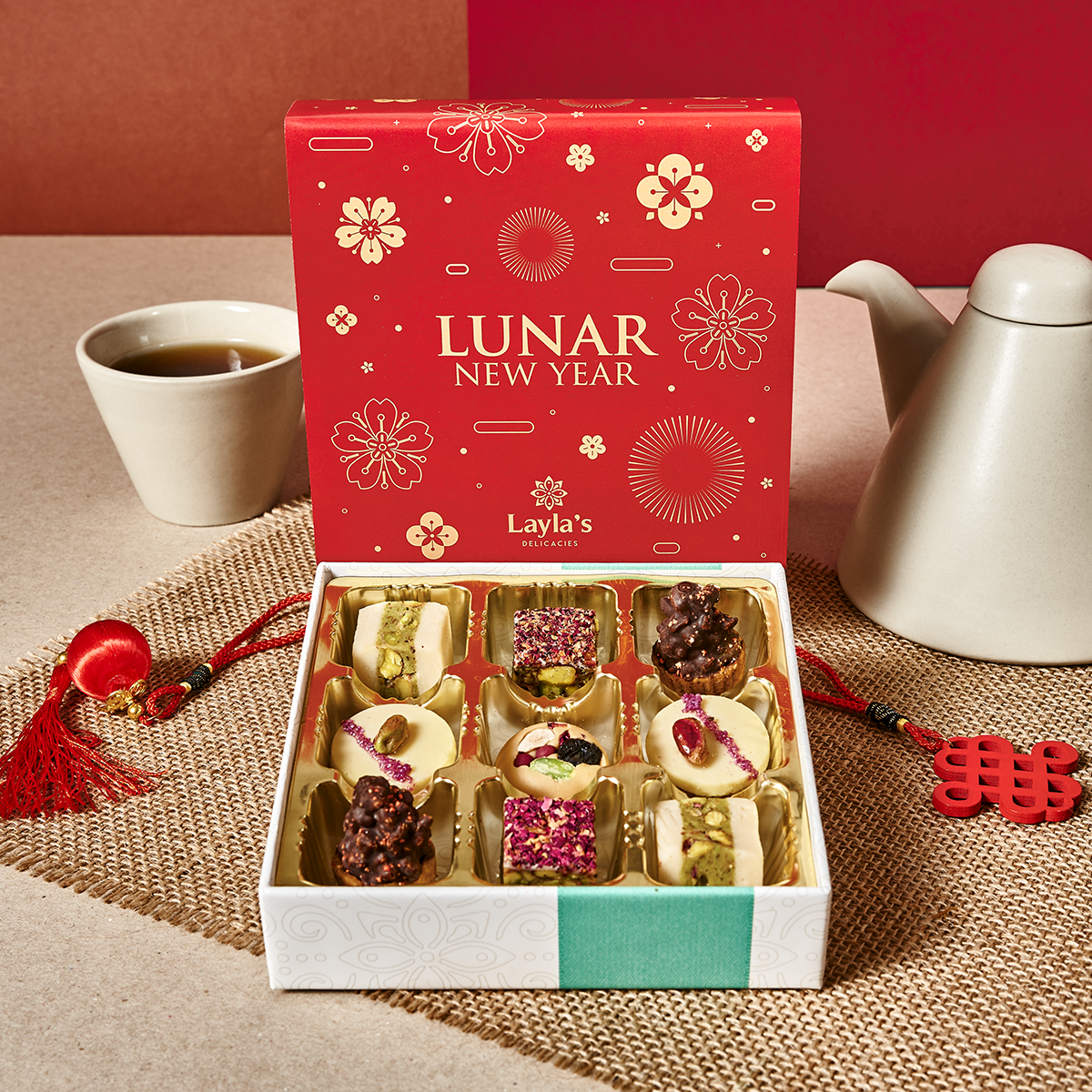 Lunar New Year Gift Box, 9 pc. – Layla's Delicacies