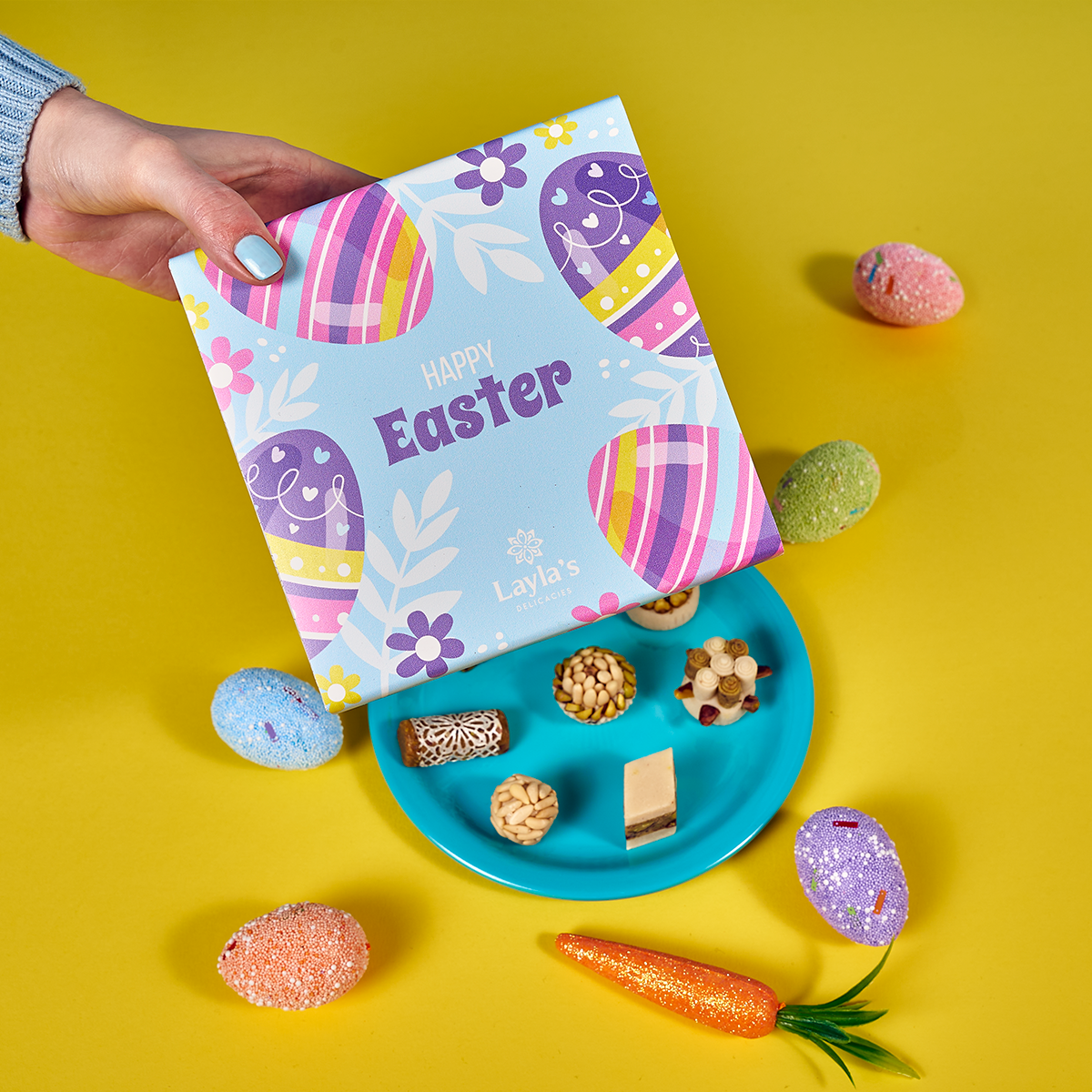 happy easter gift box