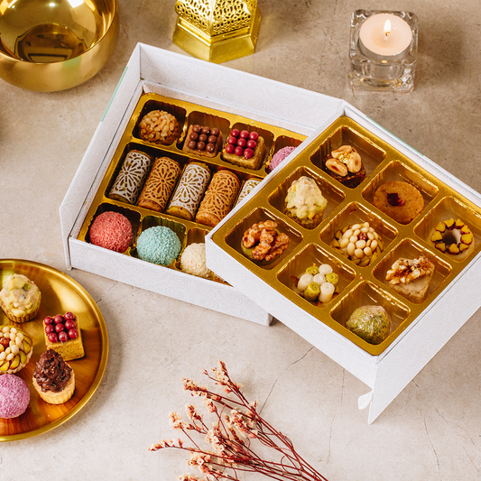 Layla's Delicacies 23 pieces Appreciation gift box with handcrafted Mediterranean sweets