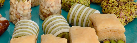 signature baklava butter pastry squares for sending as exclusive gifts to loved ones