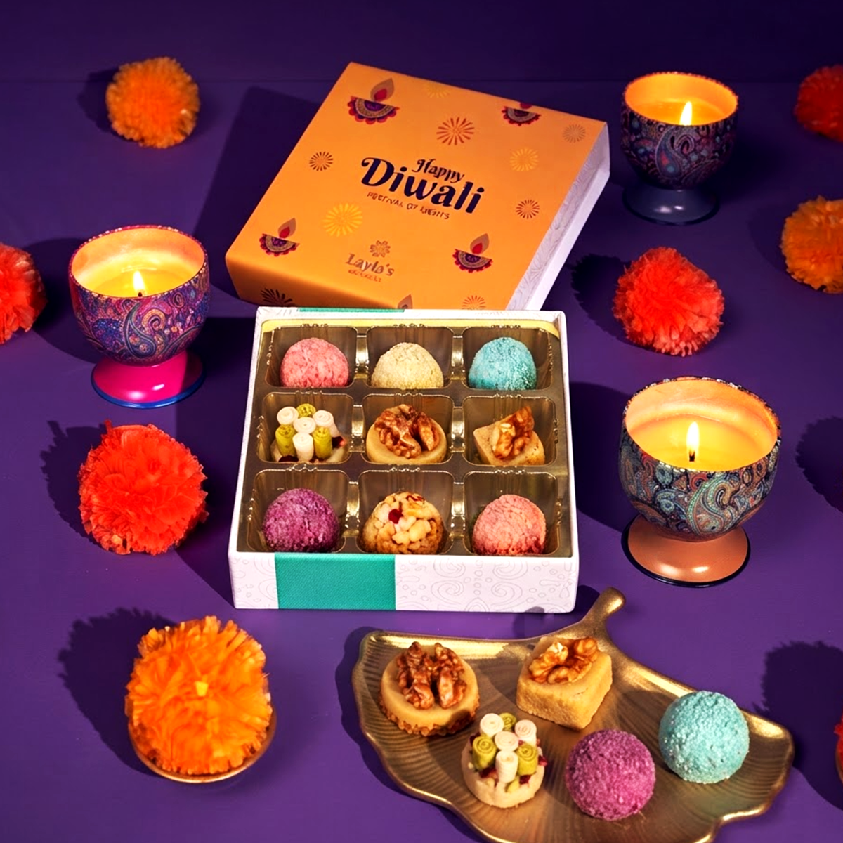 Diwali Gift Box, 9 pc.