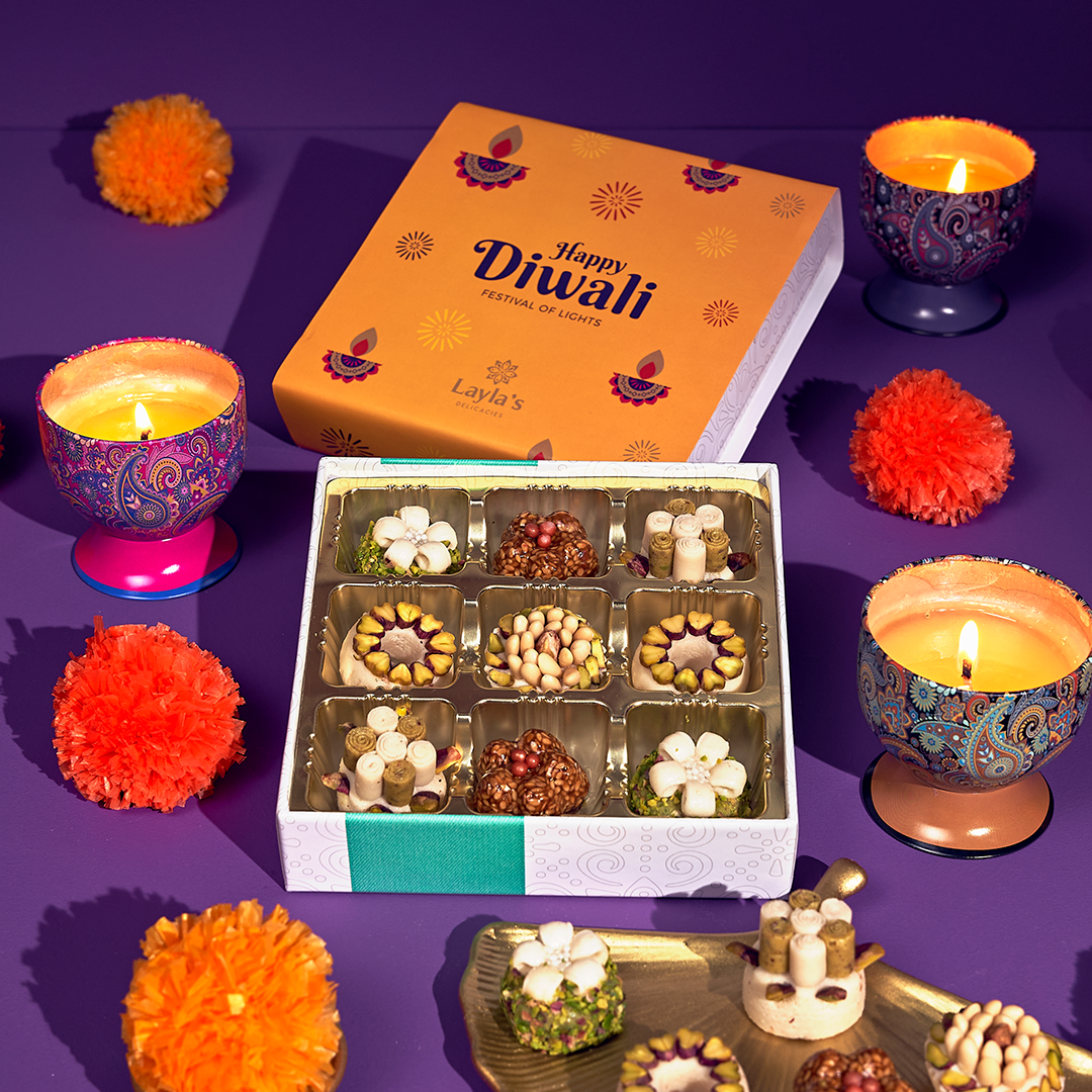 Diwali Gift Box, 9 pc.