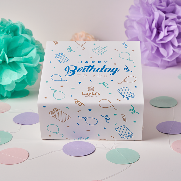 Happy Birthday Gift Box, 23 pc. – Layla's Delicacies