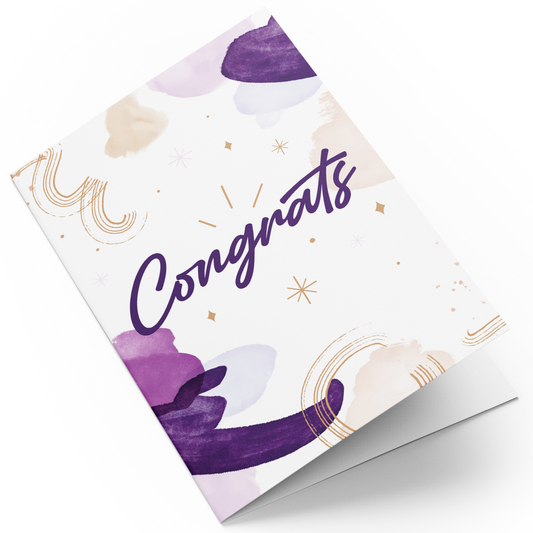 Congratulations Note Card