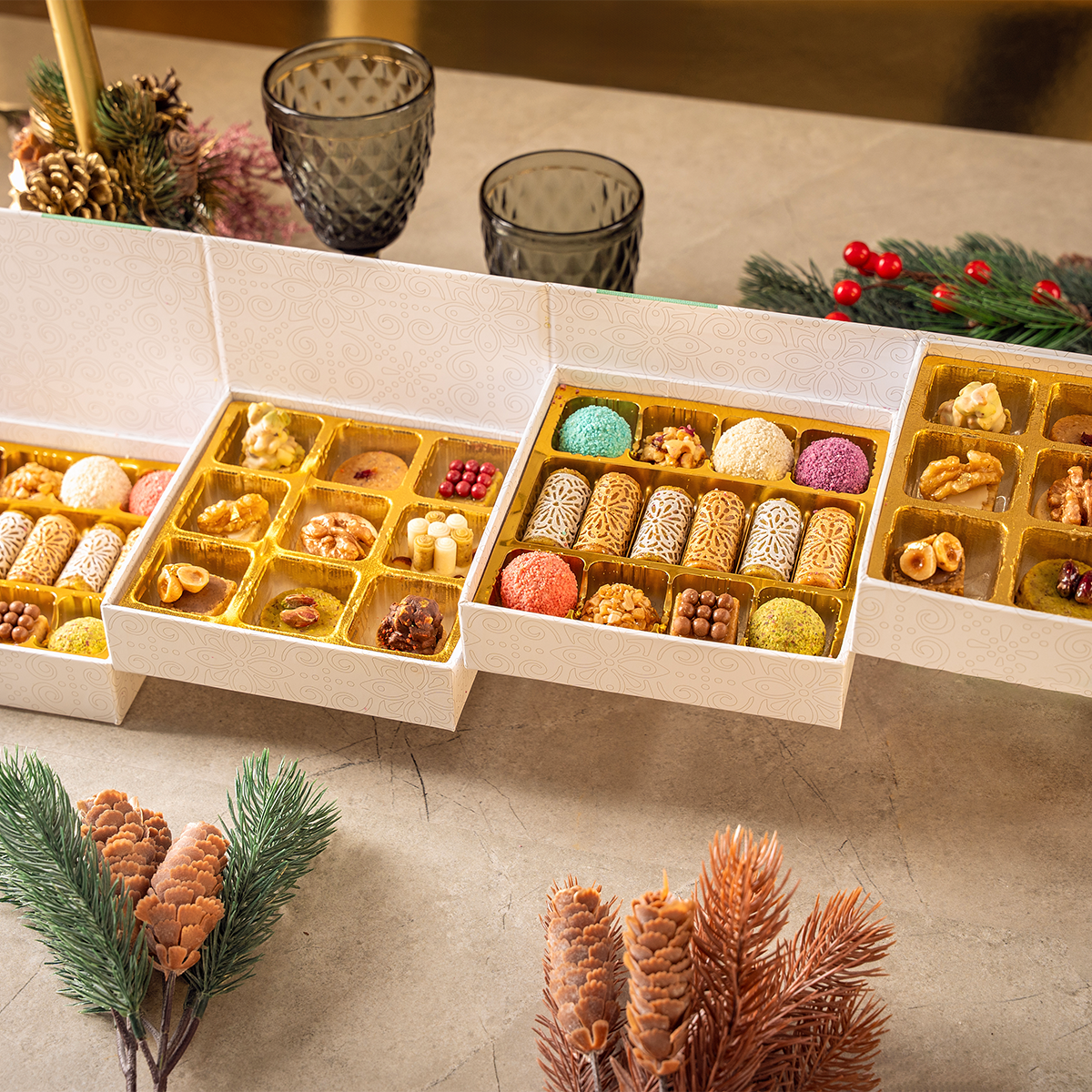 Happy Holidays Gift Box, 46 pc.