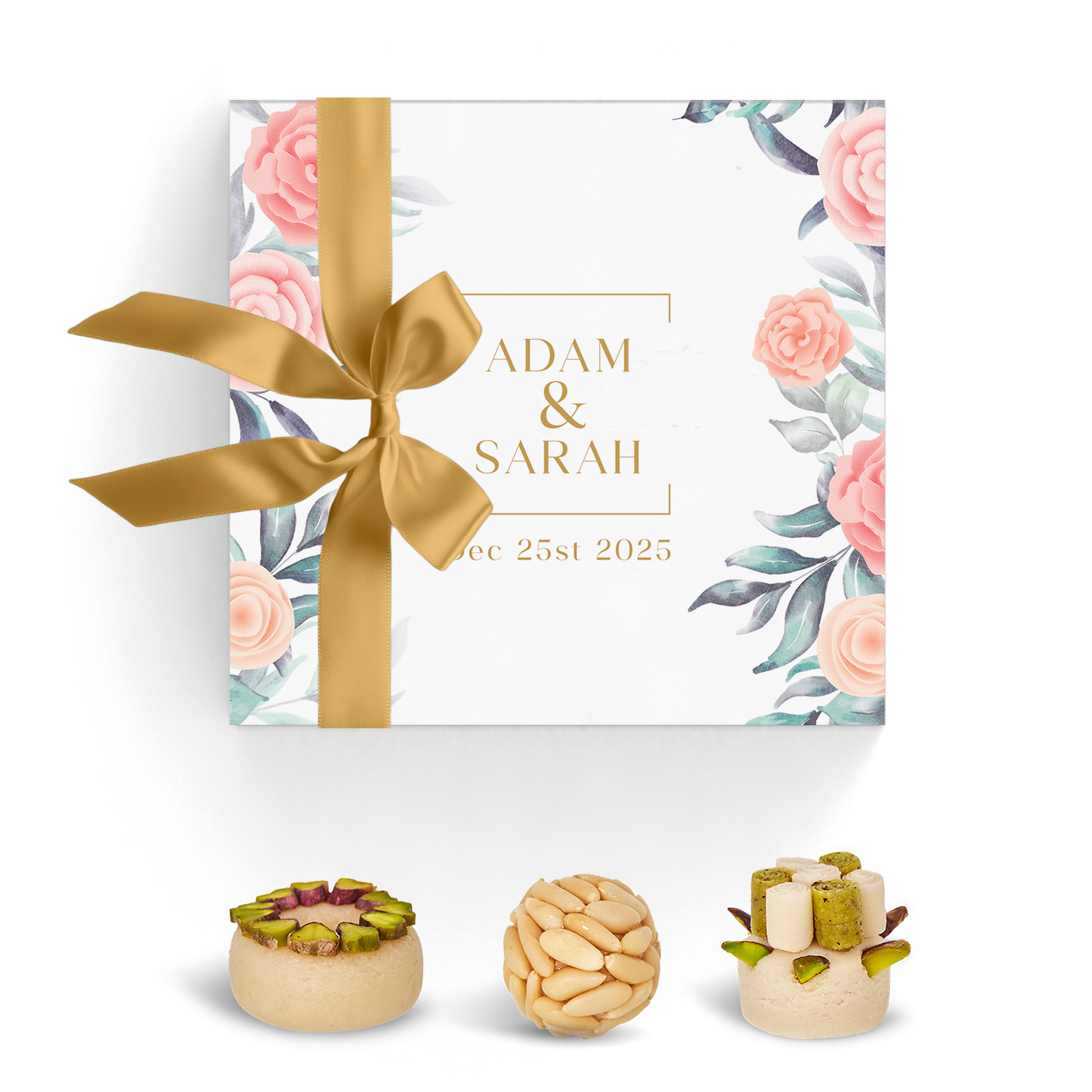 Wedding Favor Box. Set of 5