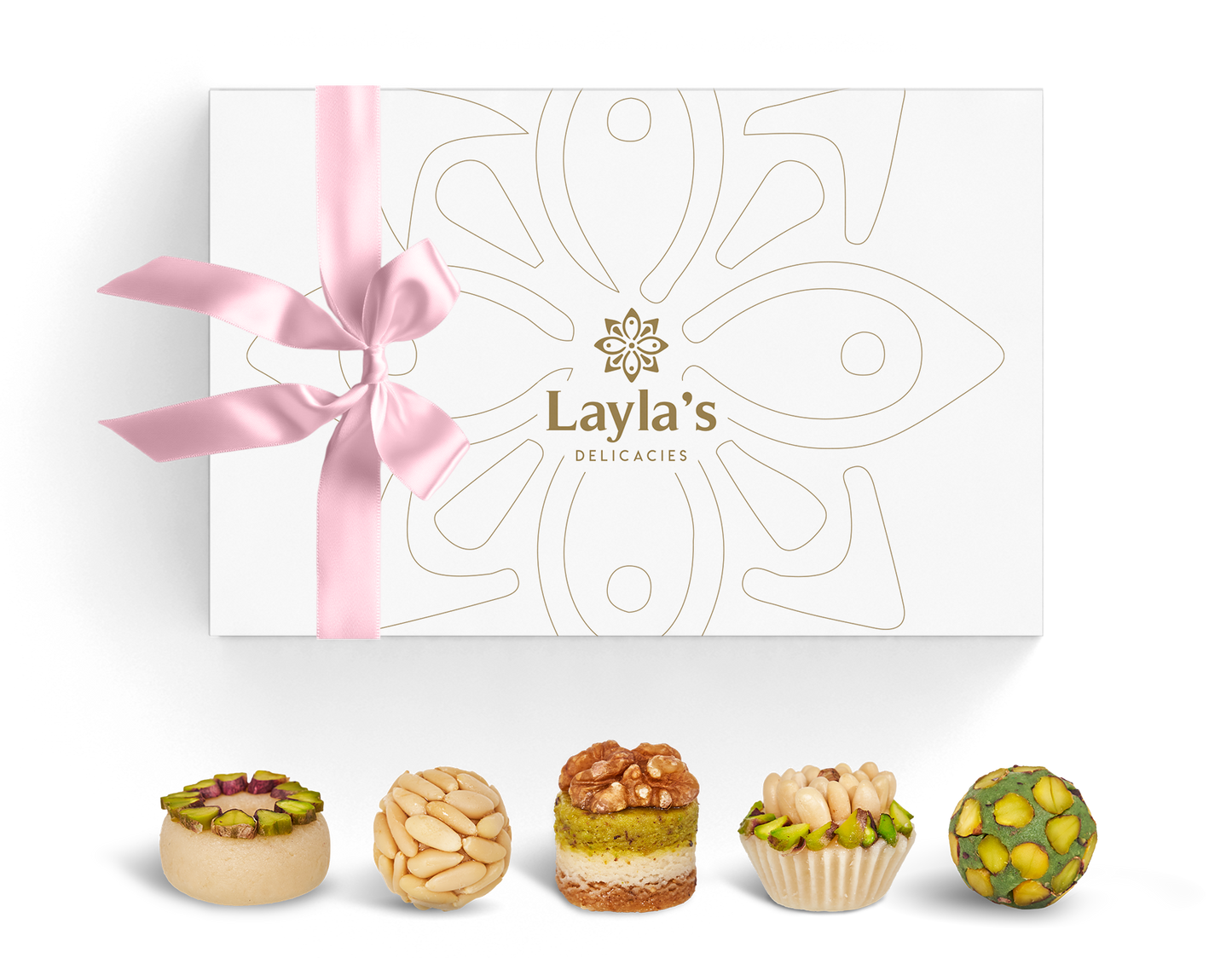 Wedding Favor Box. Set of 5