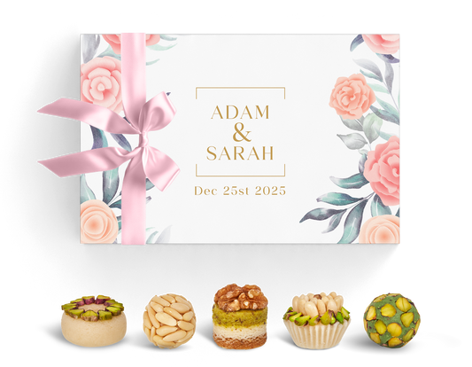 Wedding Favor Box. Set of 5