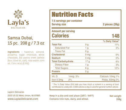 Limited Edition - Samsa Dubai, 15pc.