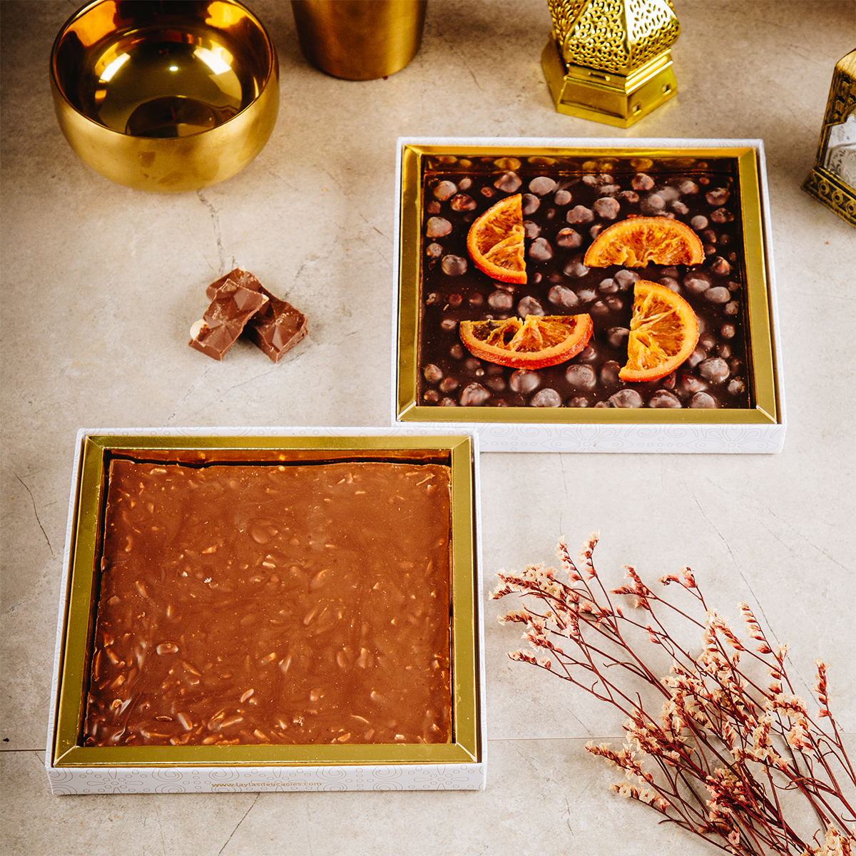 Artisan Chocolate Duo – Layla's Delicacies