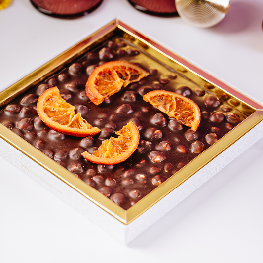 Artisan Hazelnut Orange Dark Chocolate