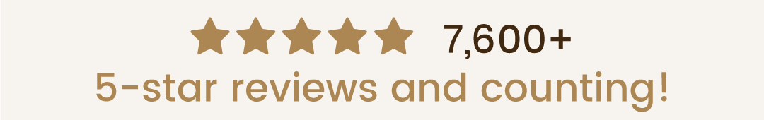Rated 5 stars by 7,600+ happy customers of Layla’s Delicacies