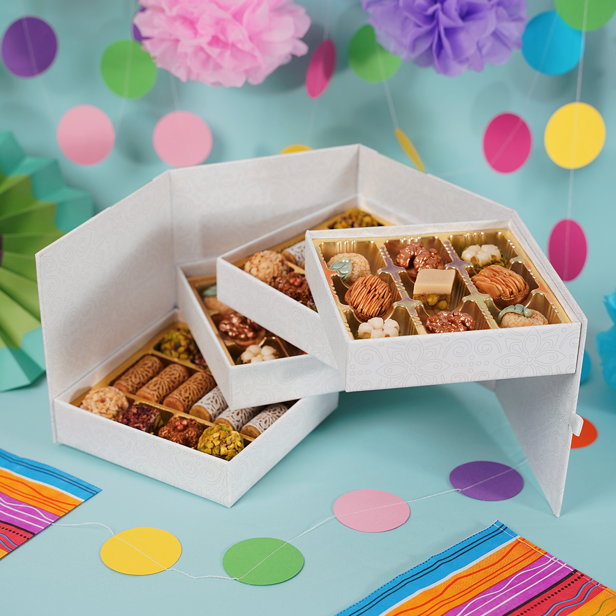Holi Gift Box, 46 pc. – Layla's Delicacies