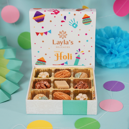 Holi Gift Box, 9 pc.